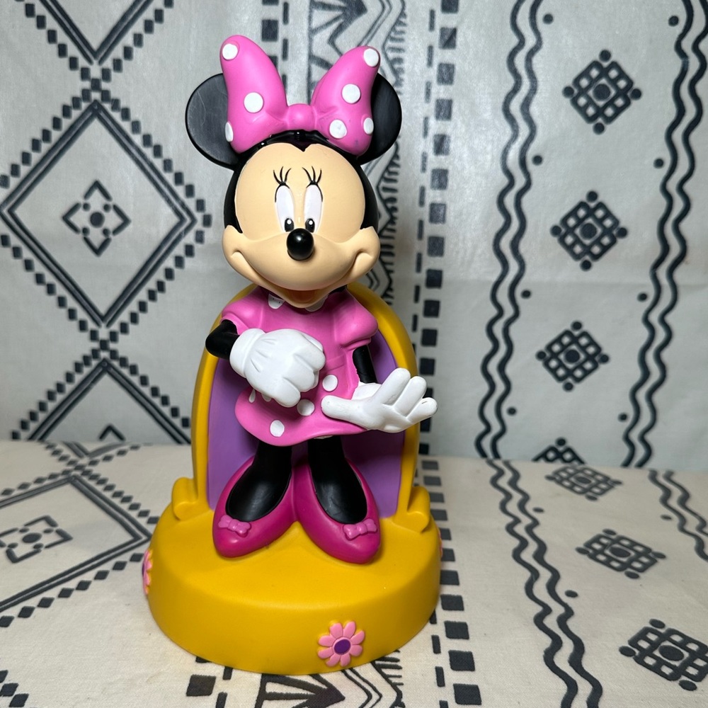 Vintage 90’s Minnie Mouse Disney‎ Coin Piggy Bank